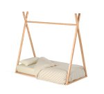 DE_Lit tipi Maralis en bois de hêtre avec finition naturelle pour matelas de 70 x 140 cm