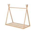 DE_Lit tipi Maralis en bois de hêtre avec finition naturelle pour matelas de 70 x 140 cm