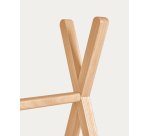 DE_Lit tipi Maralis en bois de hêtre avec finition naturelle pour matelas de 70 x 140 cm