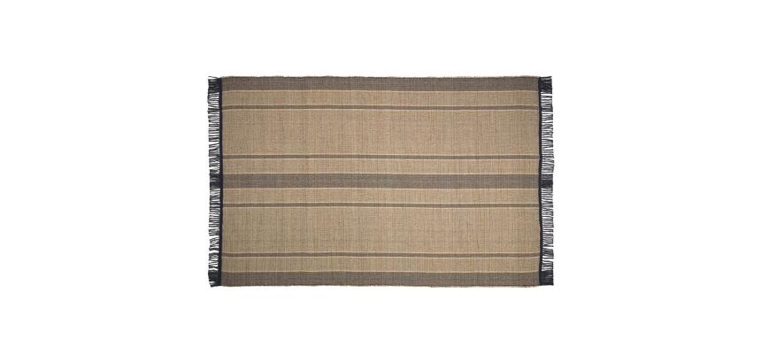 Tapis Brunilda noir et brun  200 x 300 cm