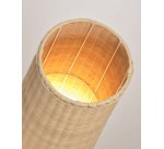 Lampadaire grande Kamaria en rotin finition naturelle