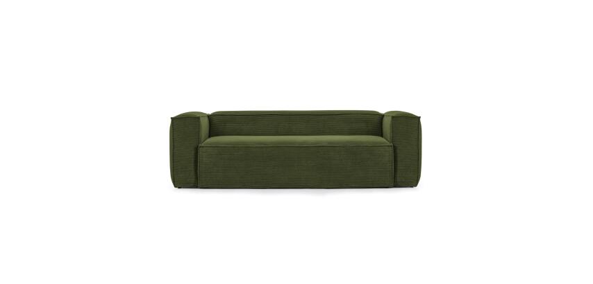 Canapé Blok 2 places vert 210 cm