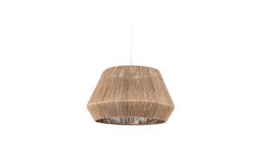 Abat-jour pour suspension Crismilda 100% jute finition naturelle Ø 50 cm