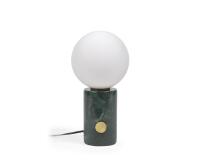 Lonela table lamp in marble with green finish