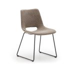 Chaise Zahara et pieds acier