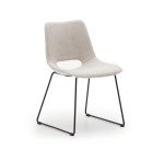 Chaise Zahara et pieds acier