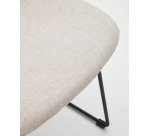 Chaise Zahara et pieds acier