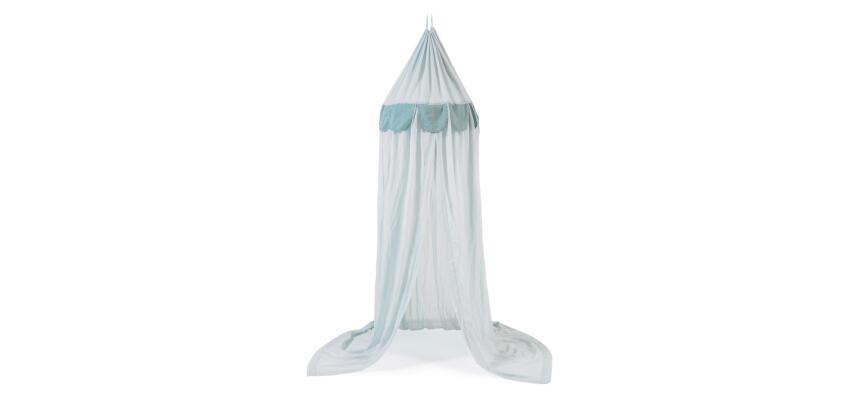 Ciel de lit enfant Carelene 100% coton bleu