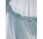 Ciel de lit enfant Carelene 100% coton bleu