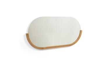 Miroir Rokia en teck massif 90 x 55 cm