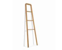 Uliana solid teak towel rail with natural finish 50 x 160 cm