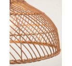 Abat-jour pour suspension Dyara 100% rotin Ø 41 cm
