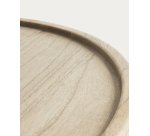 Table basse Tenda en bois de Mindy massif Ø 81 cm