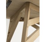 Table basse Tenda en bois de Mindy massif Ø 81 cm