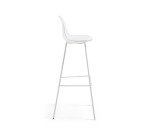 Tabouret Brighter blanc hauteur 75 cm