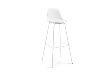 Tabouret Brighter blanc hauteur 75 cm