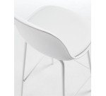 Tabouret Brighter blanc hauteur 75 cm