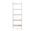 Étagère Aarhus en acier blanc 56 x 172 cm