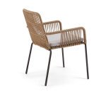 Chaise Samanta - corde - pieds acier galvanisé