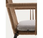 Chaise Samanta - corde - pieds acier galvanisé