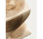 Table d'appoint Hakon en bois de manguier massif 30 x 30 cm