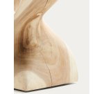 Table d'appoint Hakon en bois de manguier massif 30 x 30 cm