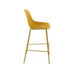DE_Tabouret extérieur Quinby gris hauteur 75 cm