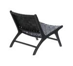 Fauteuil Calixta noir