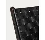 Fauteuil Calixta noir