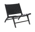 Fauteuil Calixta noir