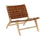 Fauteuil Calixta bruin