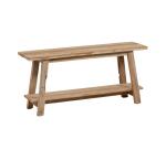 Banc Safara bois massif de tek recyclé 100 cm