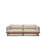 Canapé Turqueta 3 places en bois de teck 230 cm
