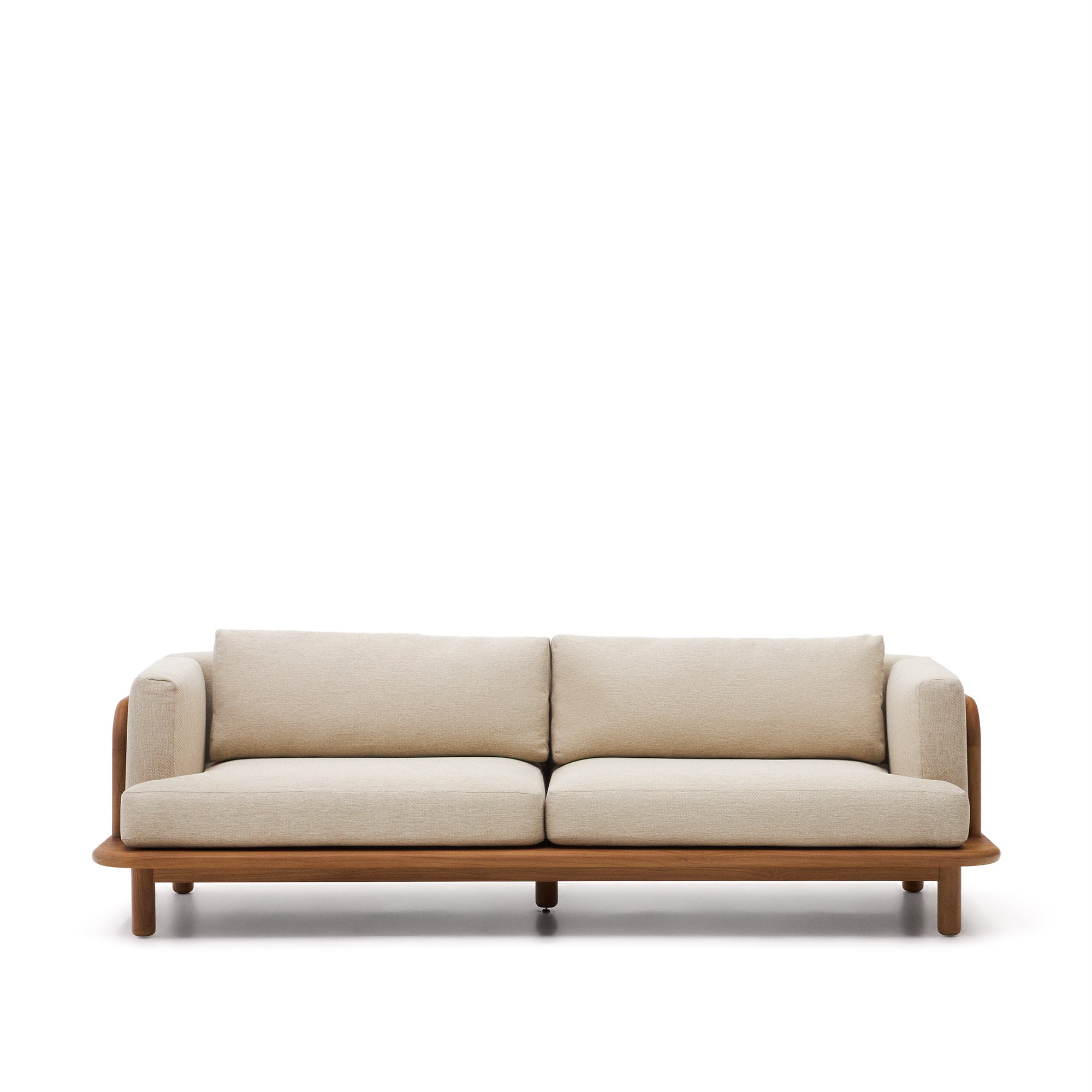 Canapé Turqueta 3 places en bois de teck 230 cm FSC 100 %