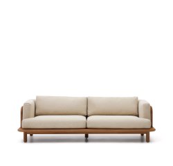 Canapé Turqueta 3 places en bois de teck 230 cm