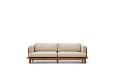 Canapé Turqueta 3 places en bois de teck 230 cm