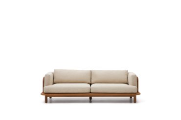 Canapé Turqueta 3 places en bois de teck 230 cm FSC 100 %