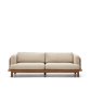 Canapé Turqueta 3 places en bois de teck 230 cm FSC 100 %