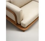 Canapé Turqueta 3 places en bois de teck 230 cm