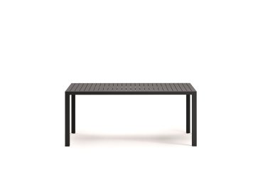Table d'extérieur rectangle Culip - structure aluminium