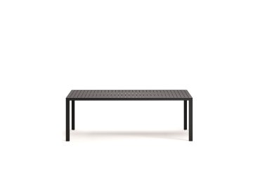 Table d'extérieur rectangle Culip - structure aluminium
