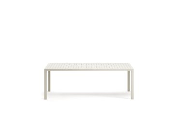 Table d'extérieur rectangle Culip - structure aluminium