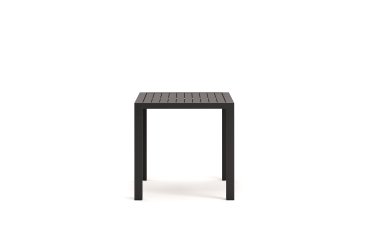 Vierkante buitentafel Culip - aluminium structuur - L 77 cm