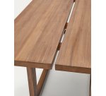 Table Sashi en bois de teck 220 x 100 cm