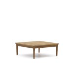 Table basse Portitxol en bois de teck massif 80 x 80 cm