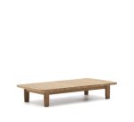 Table basse Tirant en bois de teck 140 x 70 cm
