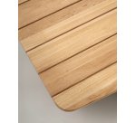 Table basse Tirant en bois de teck 140 x 70 cm