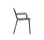 Chaise d'extérieur Joncols - structure aluminium grise