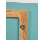 Miroir Rokia en teck massif 90 x 55 cm