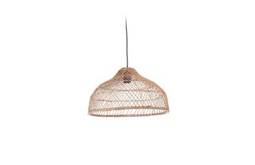 Abat-jour pour suspension Dyara 100% rotin Ø 41 cm